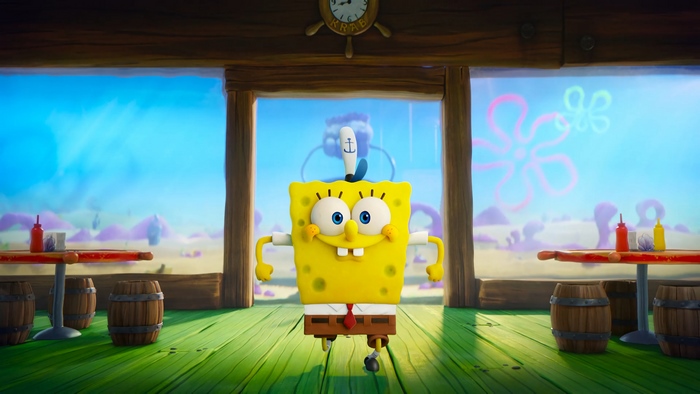 SpongeBob SquarePants from SpongeBob Movie on the Run 4K