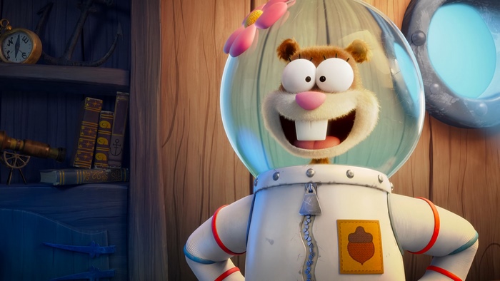 Sandy Cheeks from SpongeBob Sponge on the Run 4K