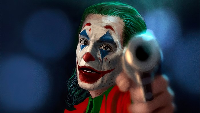 Joker, Gun, Movie, 4K