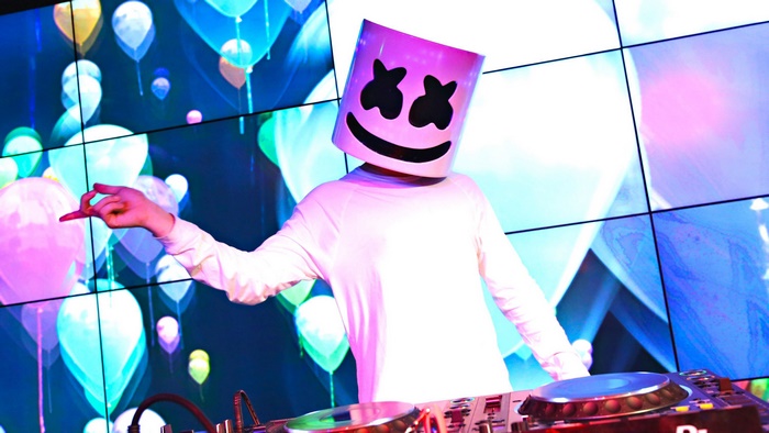 Marshmello DJing Live 4K