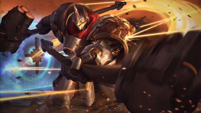 Reinhardt from Overwatch 4K