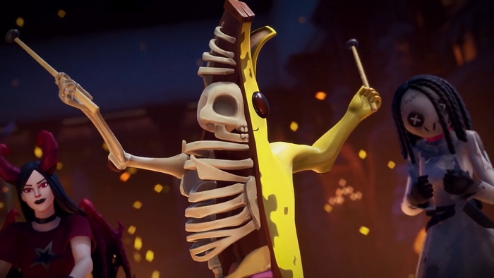 Fortnite Peely Bone Halloween 4K