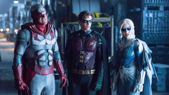 Hawk, Dove, and Robin from Titans Season 2 4K