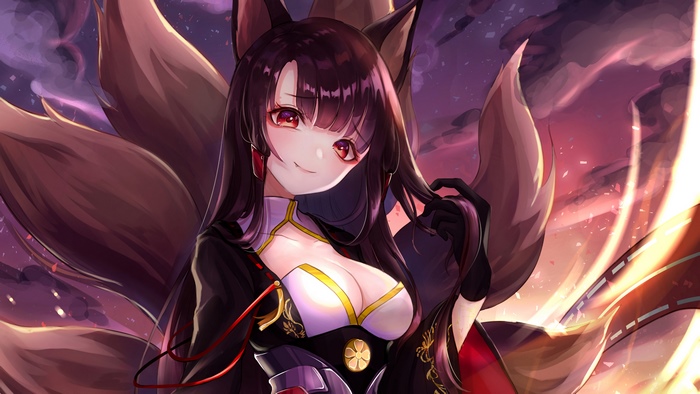 Akagi from Azur Lane 4K