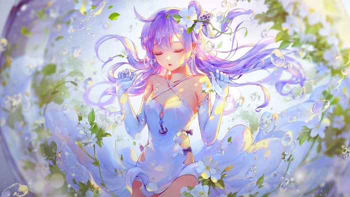 Azur Lane, Unicorn, Anime Girl, 4K