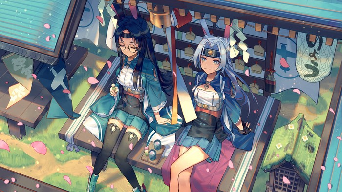 Azur Lane Souryuu and Hiryuu 4K