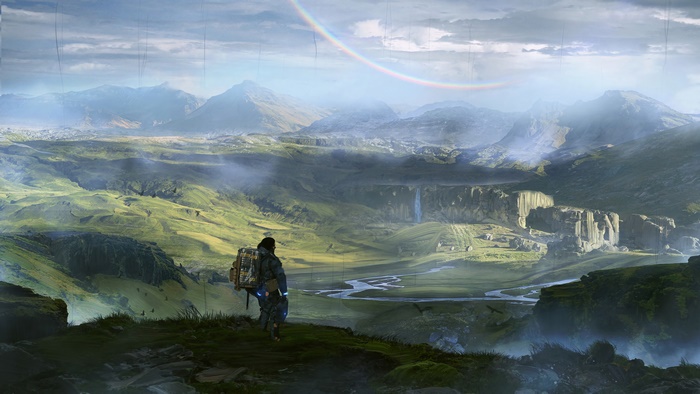 Death Stranding, Fan, Art, New, 4K