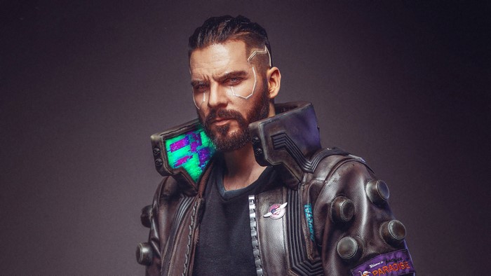 V from Cyberpunk 2077 in 4K