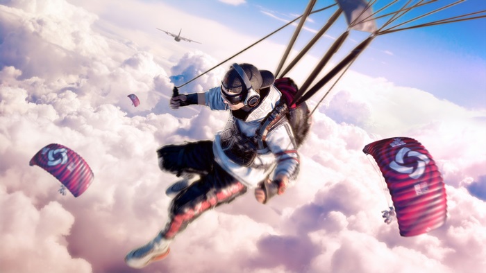 PUBG Championship Parachute Skin 4K