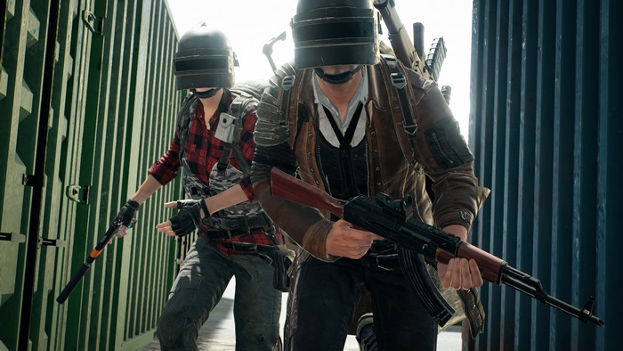 Two players from PlayerUnknown's Battlegrounds in 4K