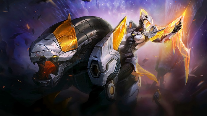 Irithel, Astral Wanderer, Skin, Mobile Legends, 4K