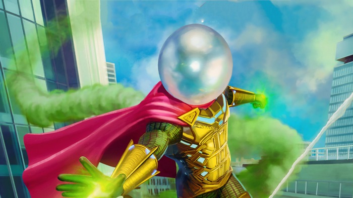 Mysterio from Spider-Man Far From Home Art 4K