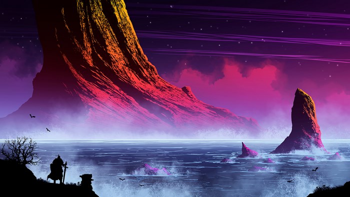 Fantasy, Digital Art, Landscape, Scenery, 4K