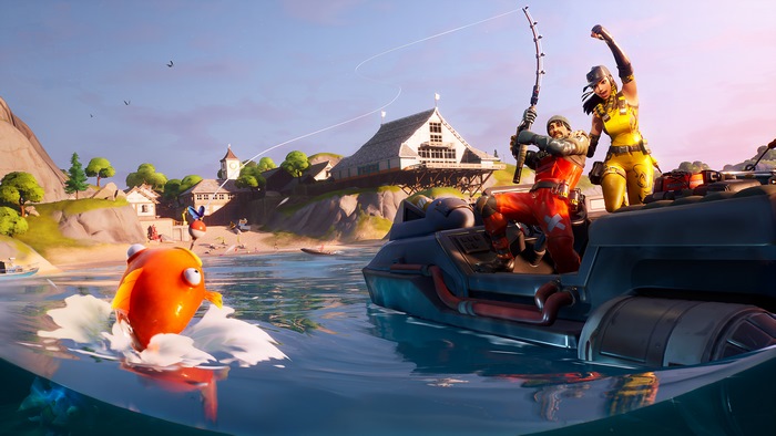 Fortnite Chapter 2 Fishing 4K