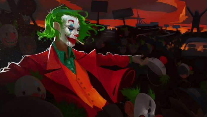 Joker from 2019 smoking 4K