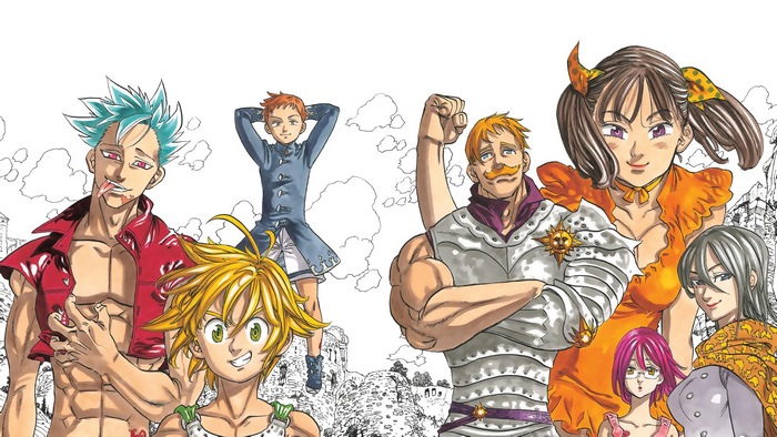 Seven Deadly Sins Characters 4K