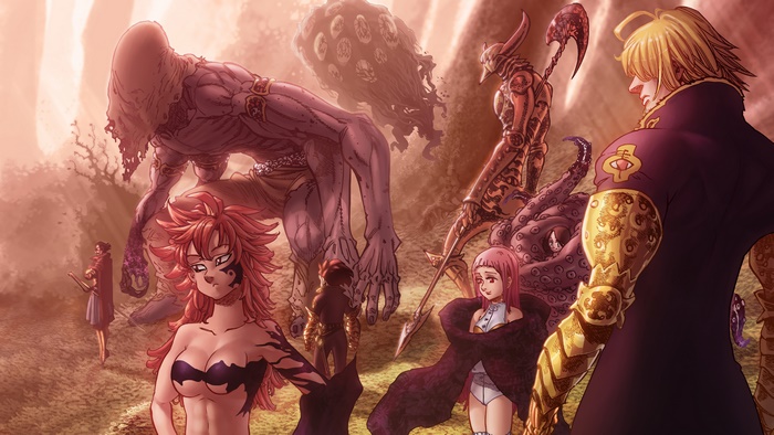 The Ten Commandments from The Seven Deadly Sins 4K