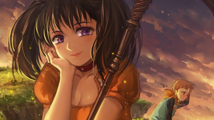 Diane and King from The Seven Deadly Sins 4K