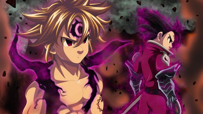 Meliodas and Zeldris, [Nanatsu no Taizai], 4K