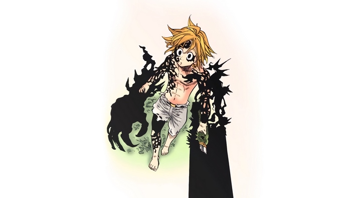Meliodas from The Seven Deadly Sins with Demon Mark 4K
