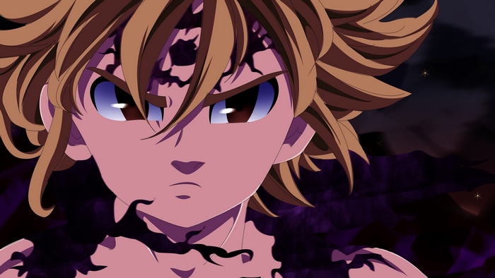 Meliodas, Demon Mark, Assault Mode, [Nanatsu no Taizai], 4K