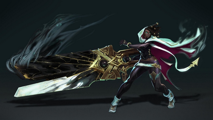 Senna from LoL 4K