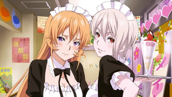 Food Wars, Alice Nakiri, Erina Nakiri, Anime, Girls, 4K
