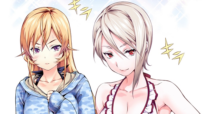 Alice Nakiri and Erina Nakiri from Food Wars 4K