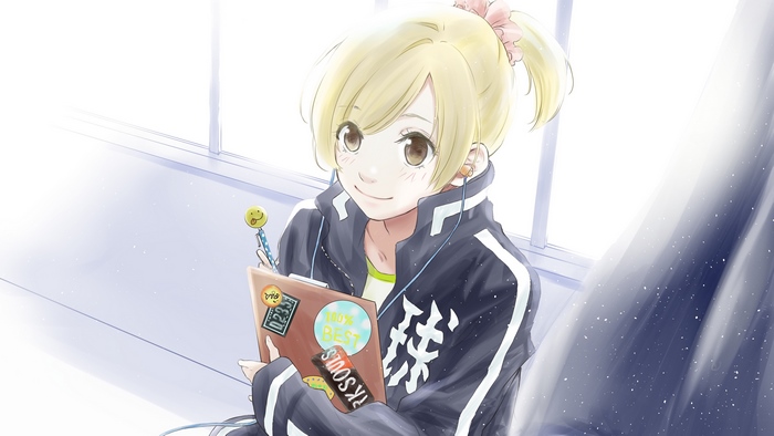 Girl from Ahiru no Sora 4K