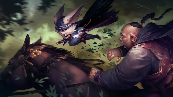 Navori Bladescout from Legends of Runeterra 4K