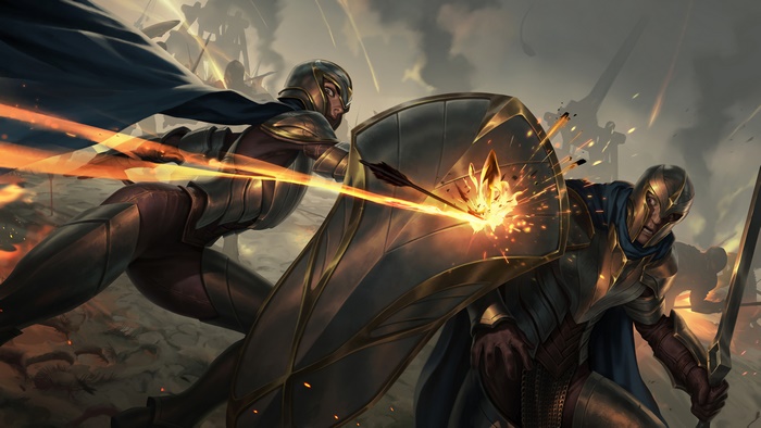 Brightsteel Protector from Legends of Runeterra 4K