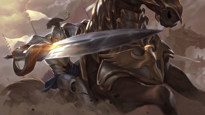 Vanguard Cavalry from Legends of Runeterra 4K