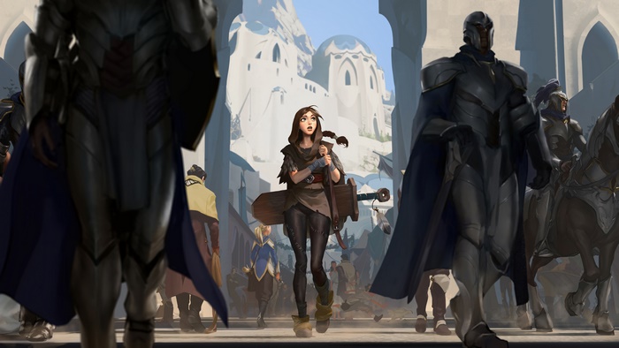 Cithria of Cloudfield from Legends of Runeterra 4K
