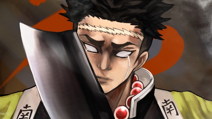 Gyomei Himejima from Kimetsu no Yaiba 4K