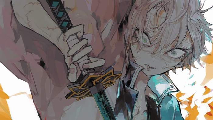 Sanemi Shinazugawa from Kimetsu no Yaiba 4K