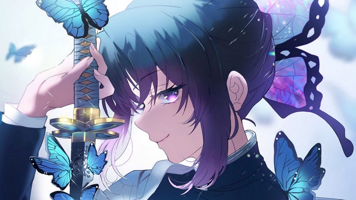 Shinobu Kocho, Kimetsu no Yaiba, 4K