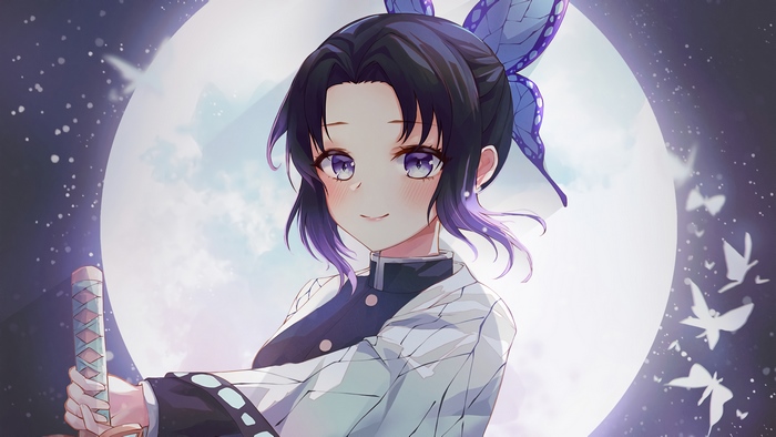 Shinobu Kocho, Kimetsu no Yaiba, 4K