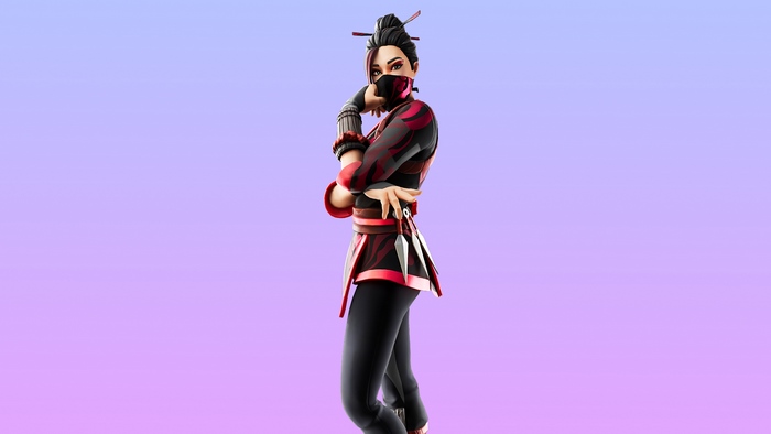 Fortnite, Red Jade, [Skin], [Outfit], 4K