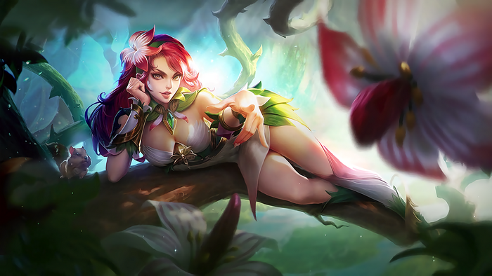 Esmeralda, Poison Vine, Skin, Mobile Legends, 4K