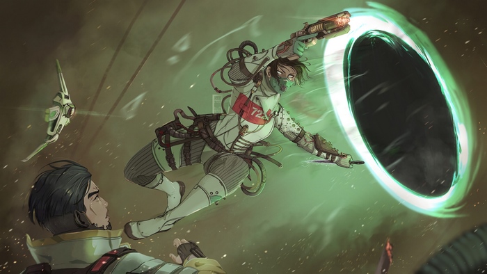Apex Legends, Crypto and Wraith, 4K