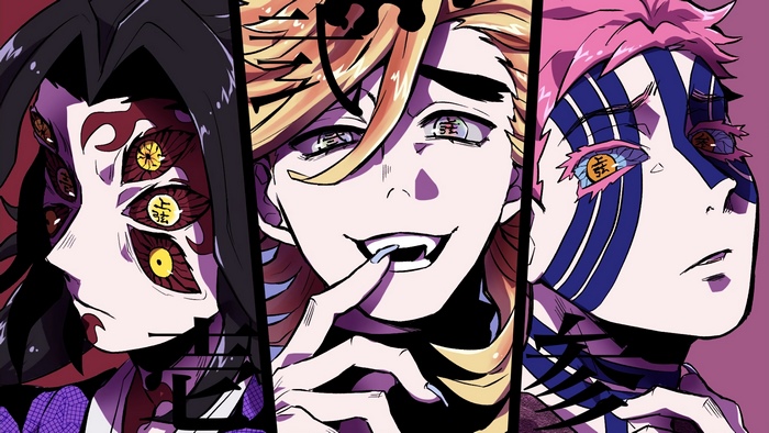 Kimetsu no Yaiba, Upper Moon Demons, 4K