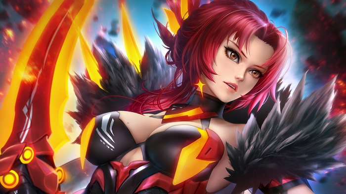 Murata Himeko from Honkai Impact 3rd 4K