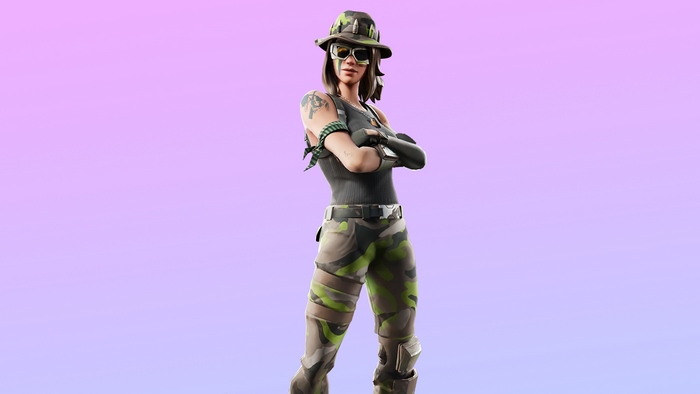 Fortnite, Swamp Stalker, [Skin], [Outfit], 4K