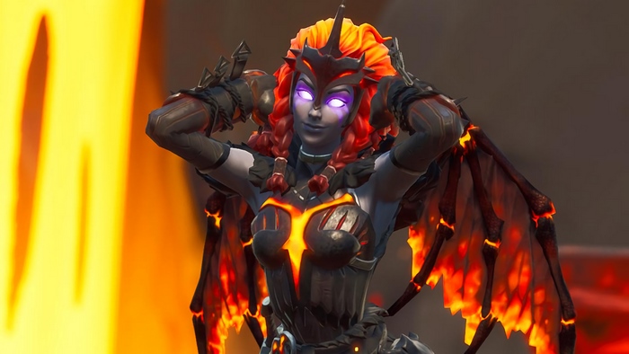 Molten Valkyrie from Fortnite 4K
