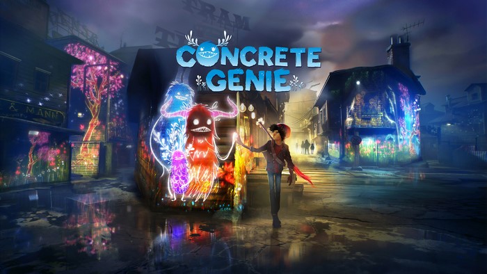 Concrete Genie Poster 4K