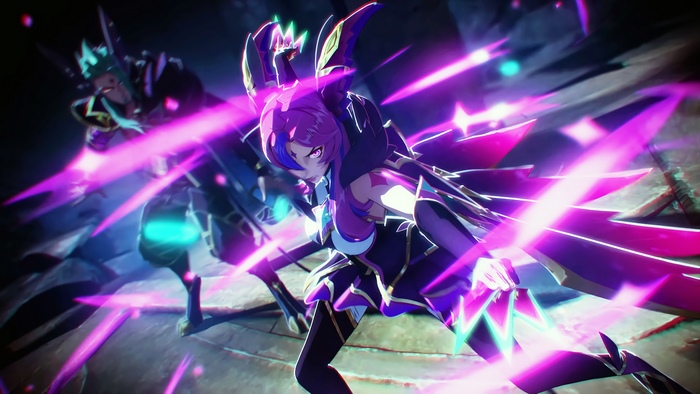 Star Guardian Xayah and Rakan from League of Legends 4K