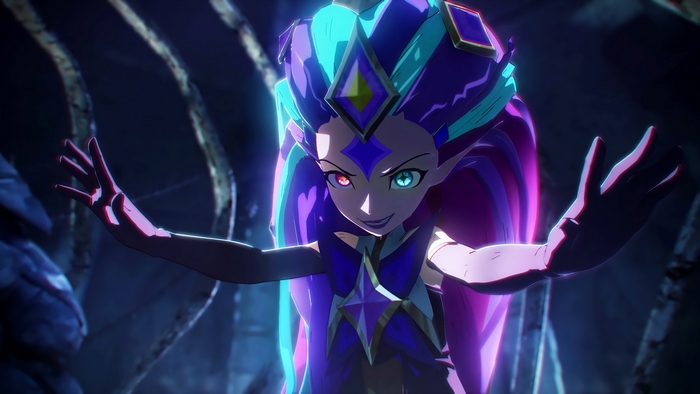 Star Guardian Zoe from League of Legends 4K