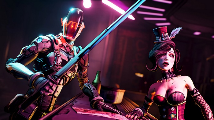 Zer0 from Borderlands 3 in 4K
