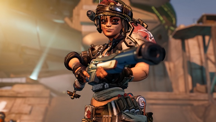 Moze from Borderlands 3 in 4K
