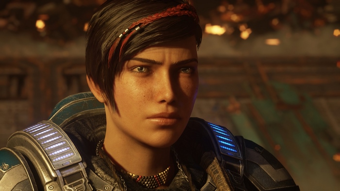 Kait Diaz, Gears, 5, 4K